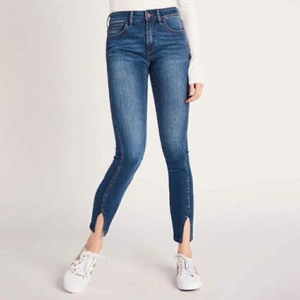 Pilcro and the Letterpress Mid-rise Skinny 26